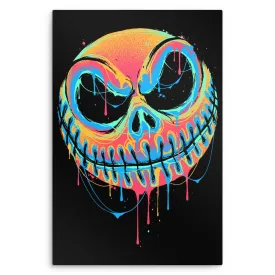 A Colorful Nightmare - Metal Print