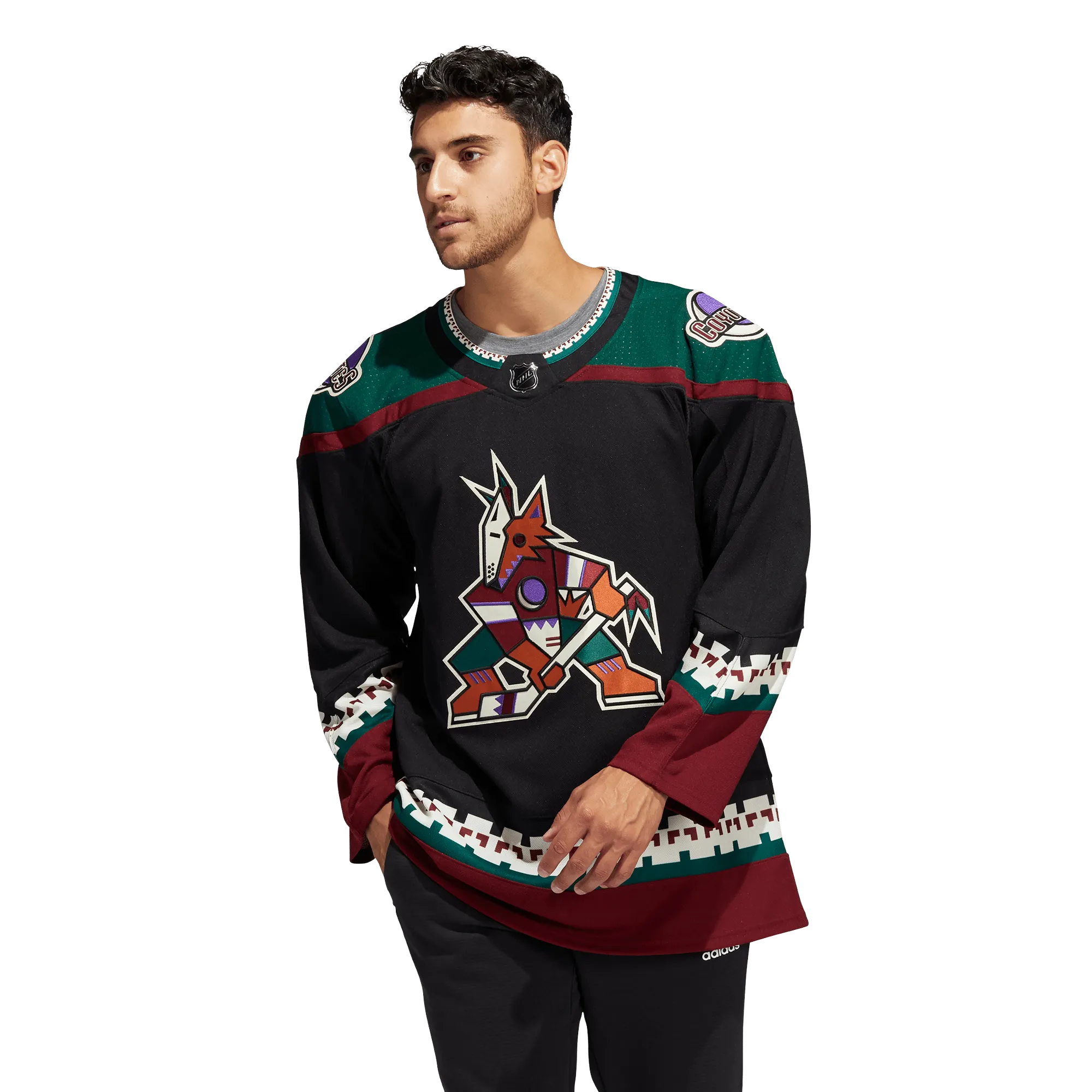 Arizona Coyotes Home Adidas PrimeGreen Senior Jersey