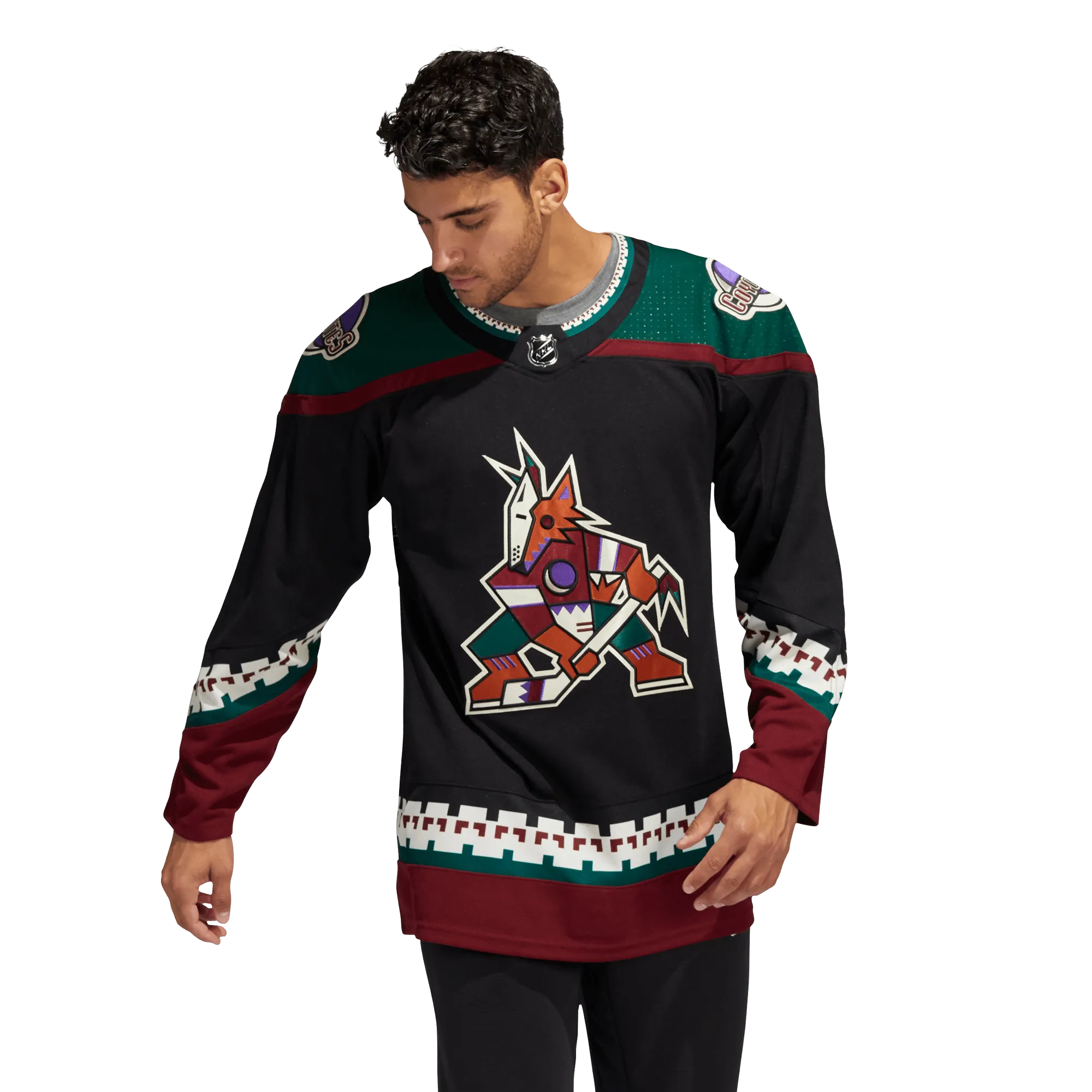 Arizona Coyotes Home Adidas PrimeGreen Senior Jersey