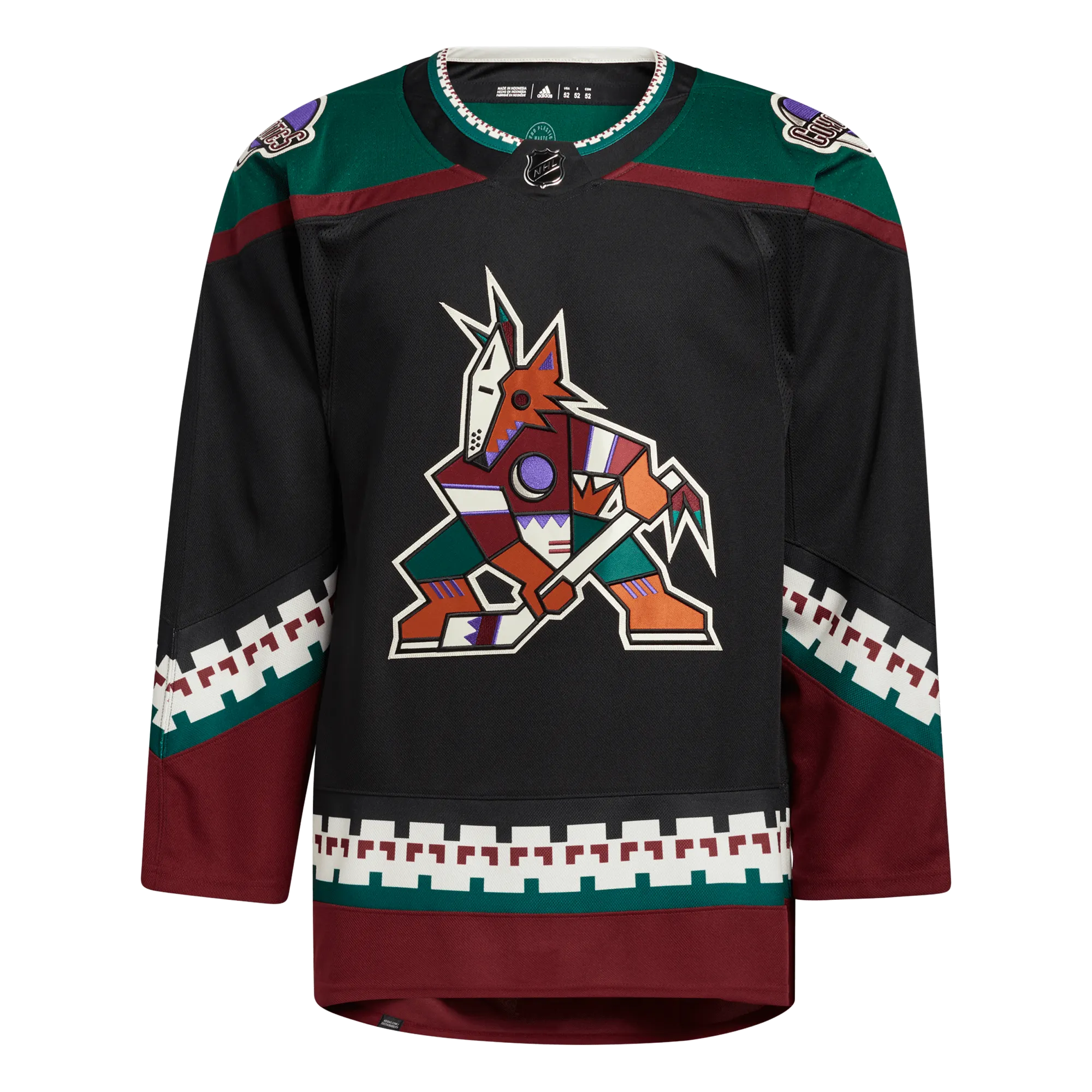 Arizona Coyotes Home Adidas PrimeGreen Senior Jersey