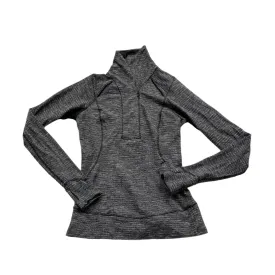 Athletic Jacket By Lululemon In Grey, Size: 6