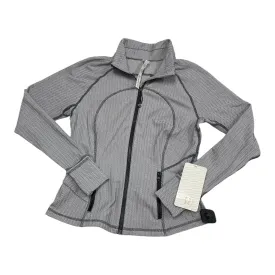 Athletic Jacket By Lululemon In Grey, Size: 6