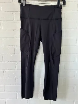 Athletic Leggings By Lululemon In Black, Size: 4