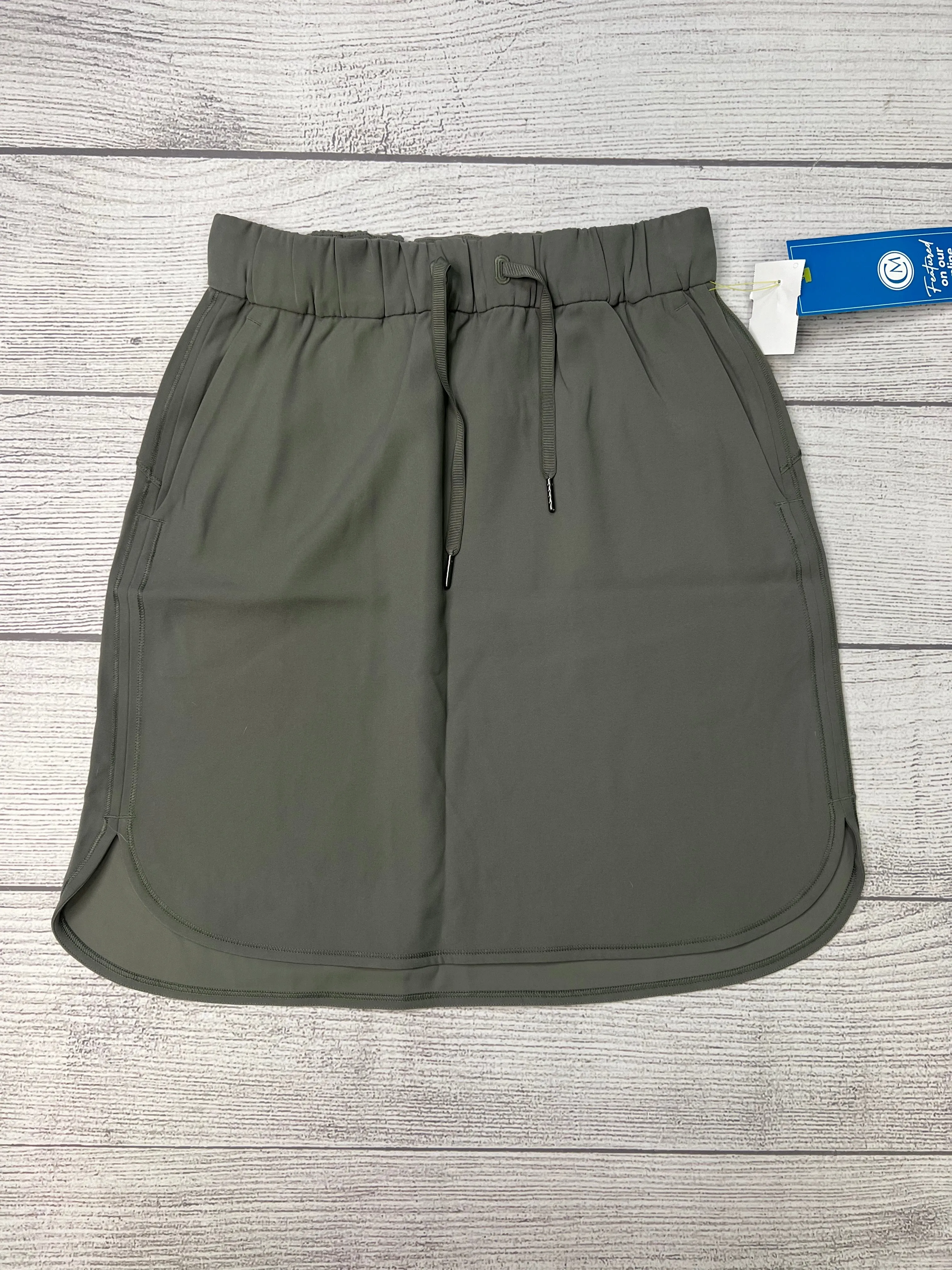 Athletic Skirt Skort By Lululemon In Green, Size: 6