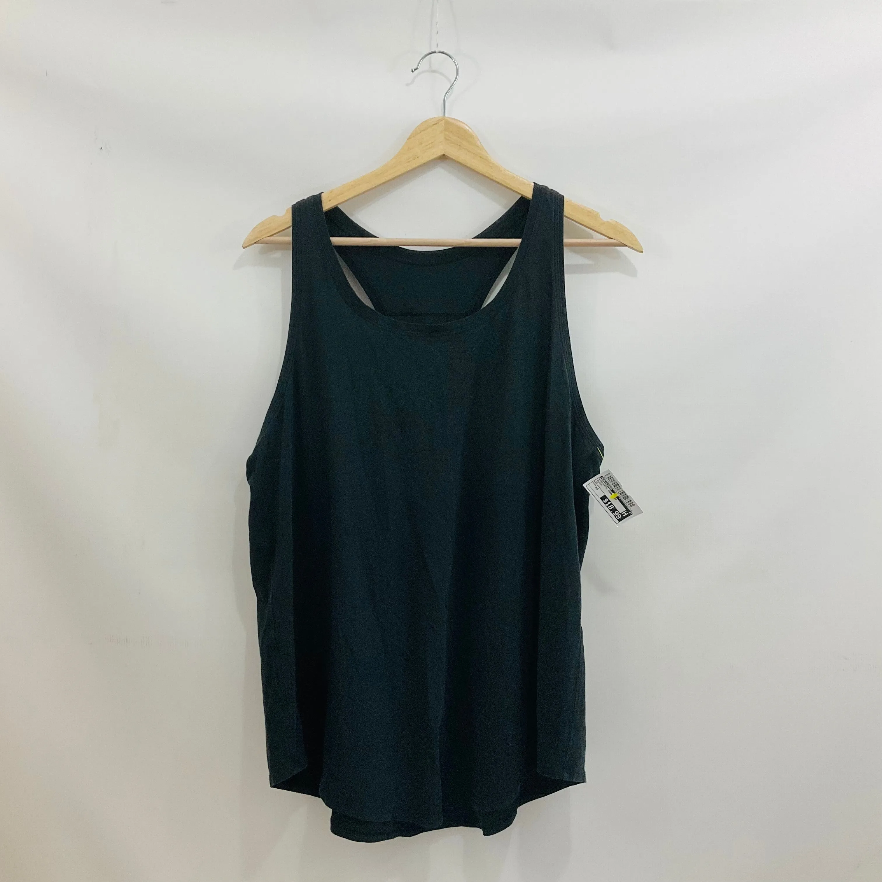 Athletic Tank Top By Lululemon In Black, Size: 10