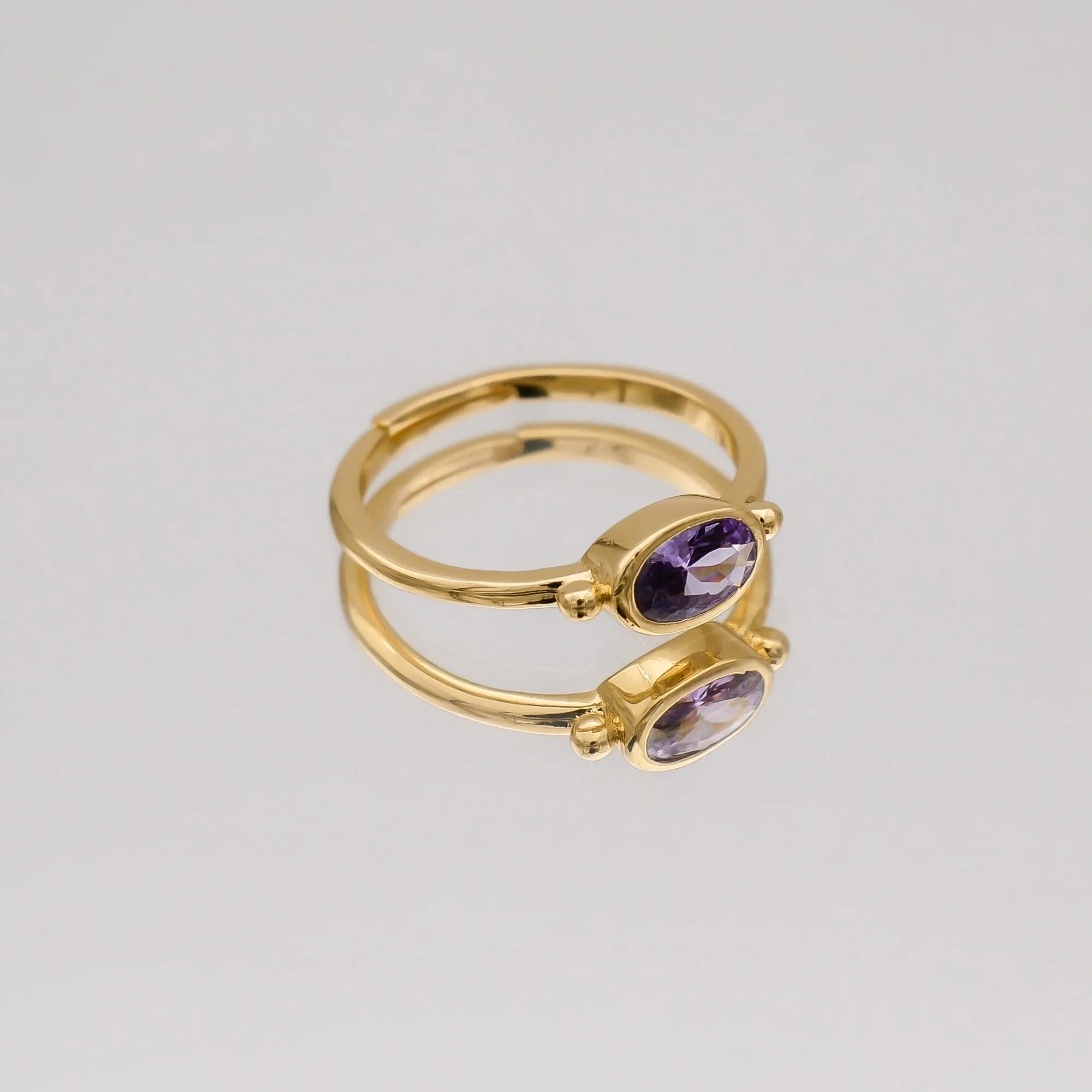 Birthstone Ring | Gold