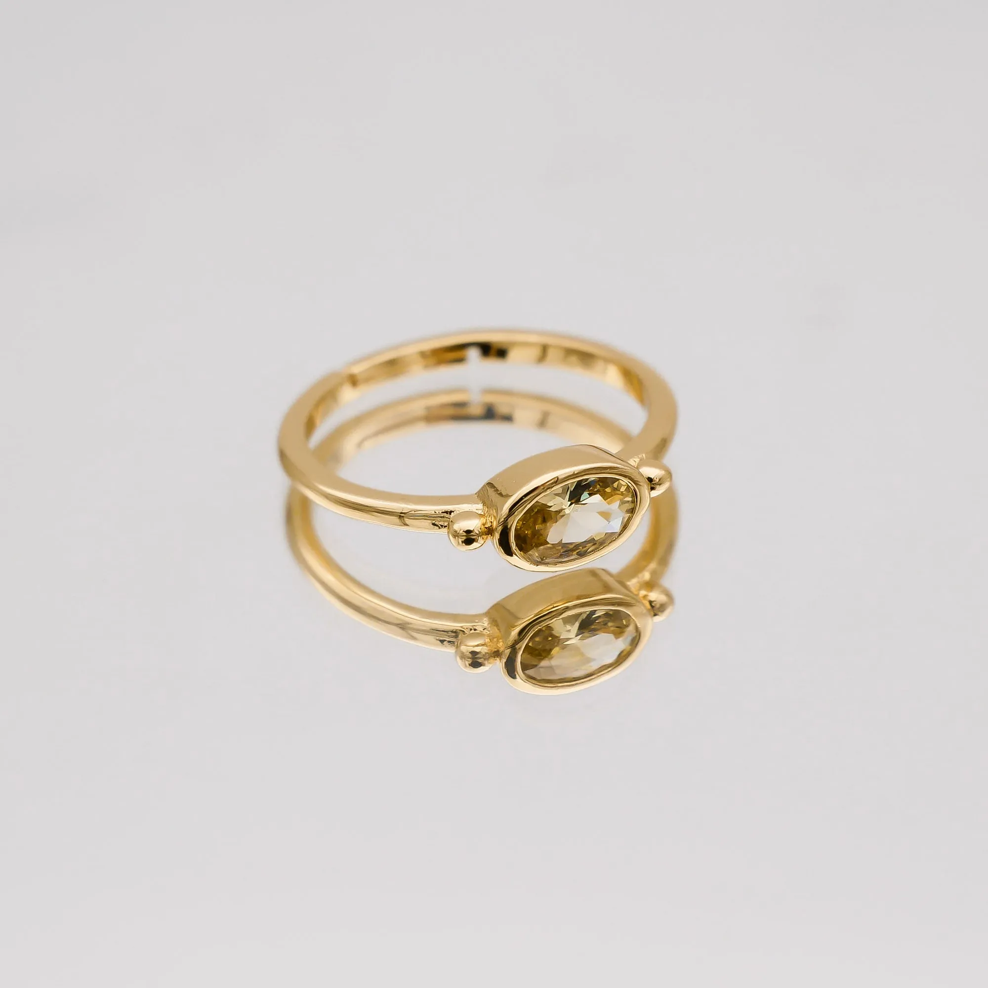 Birthstone Ring | Gold