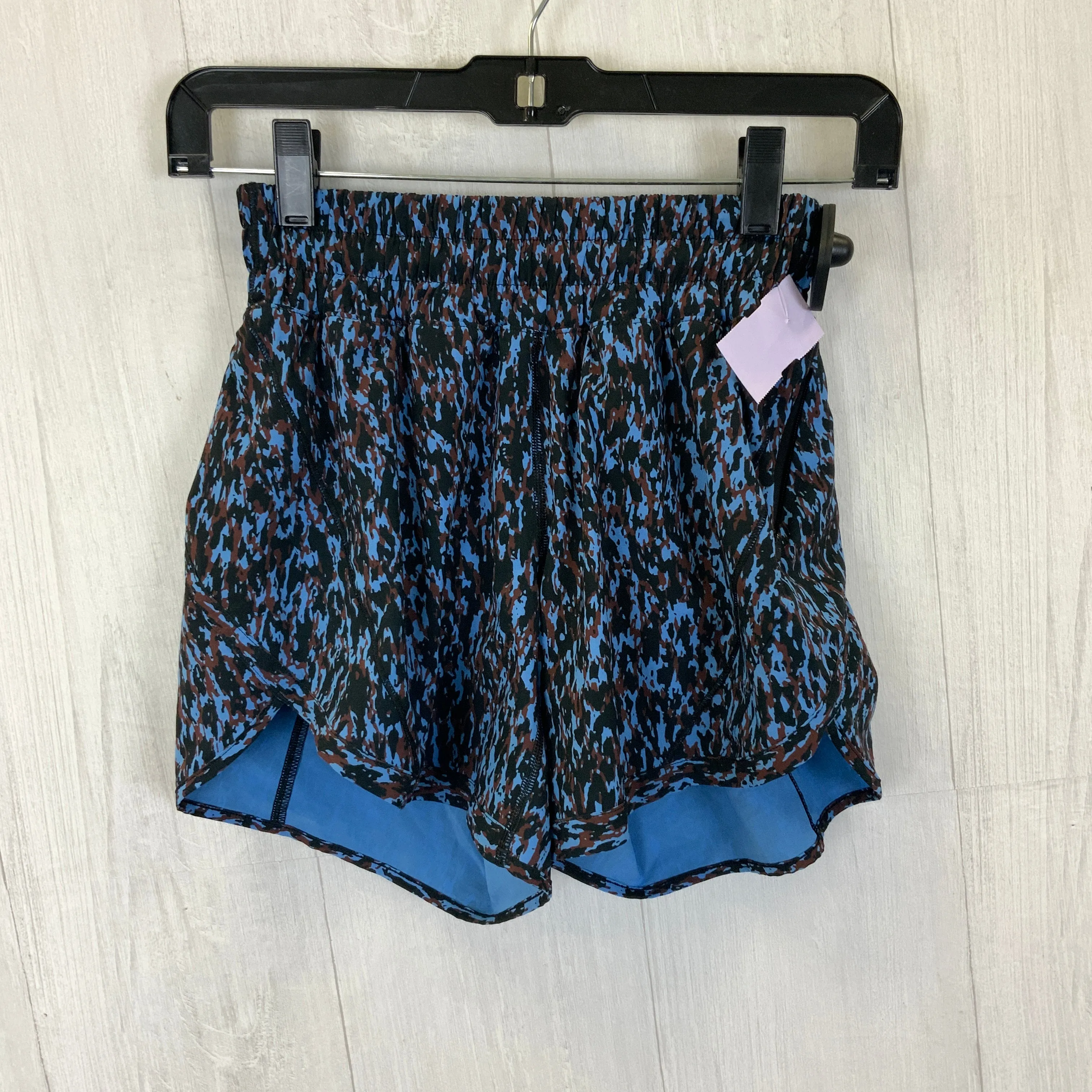 Black & Blue Athletic Shorts Lululemon, Size Xs