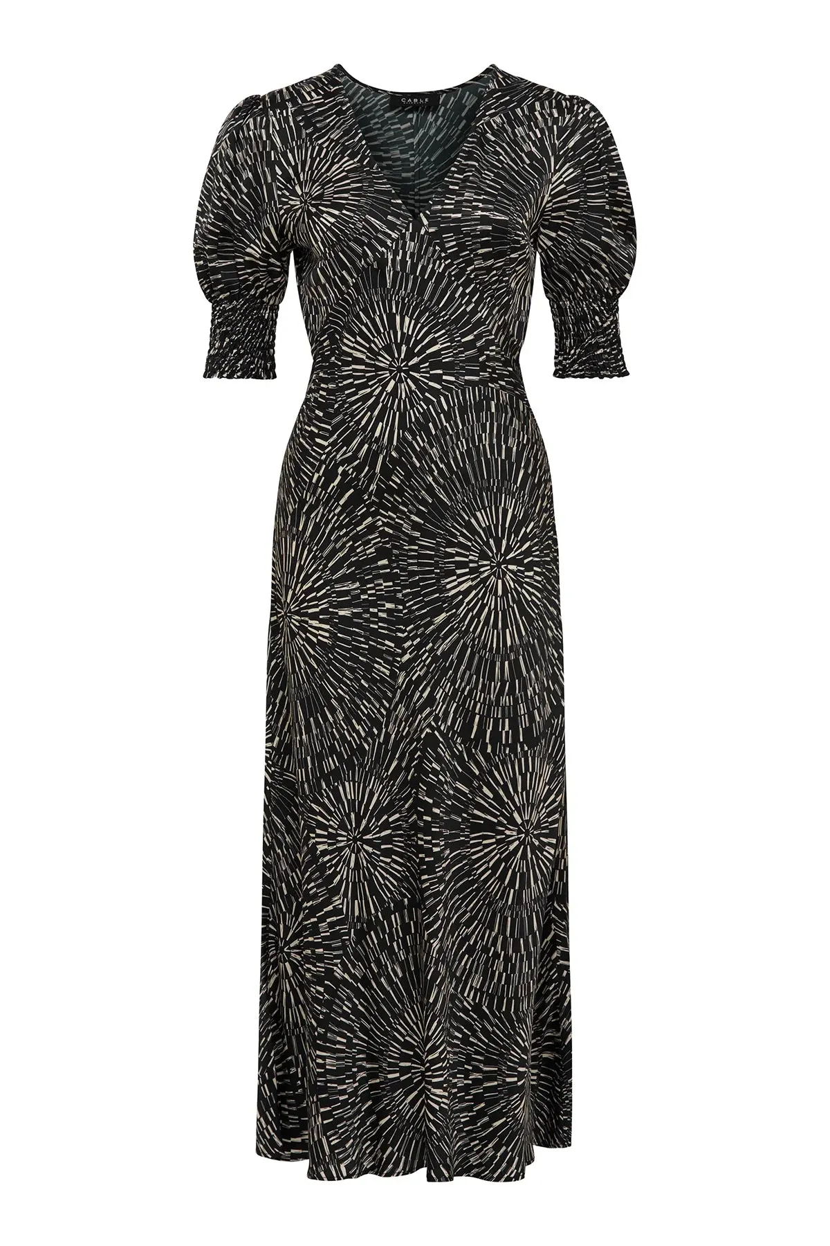 Cable Madie Midi Dress - Kaleidascope Print