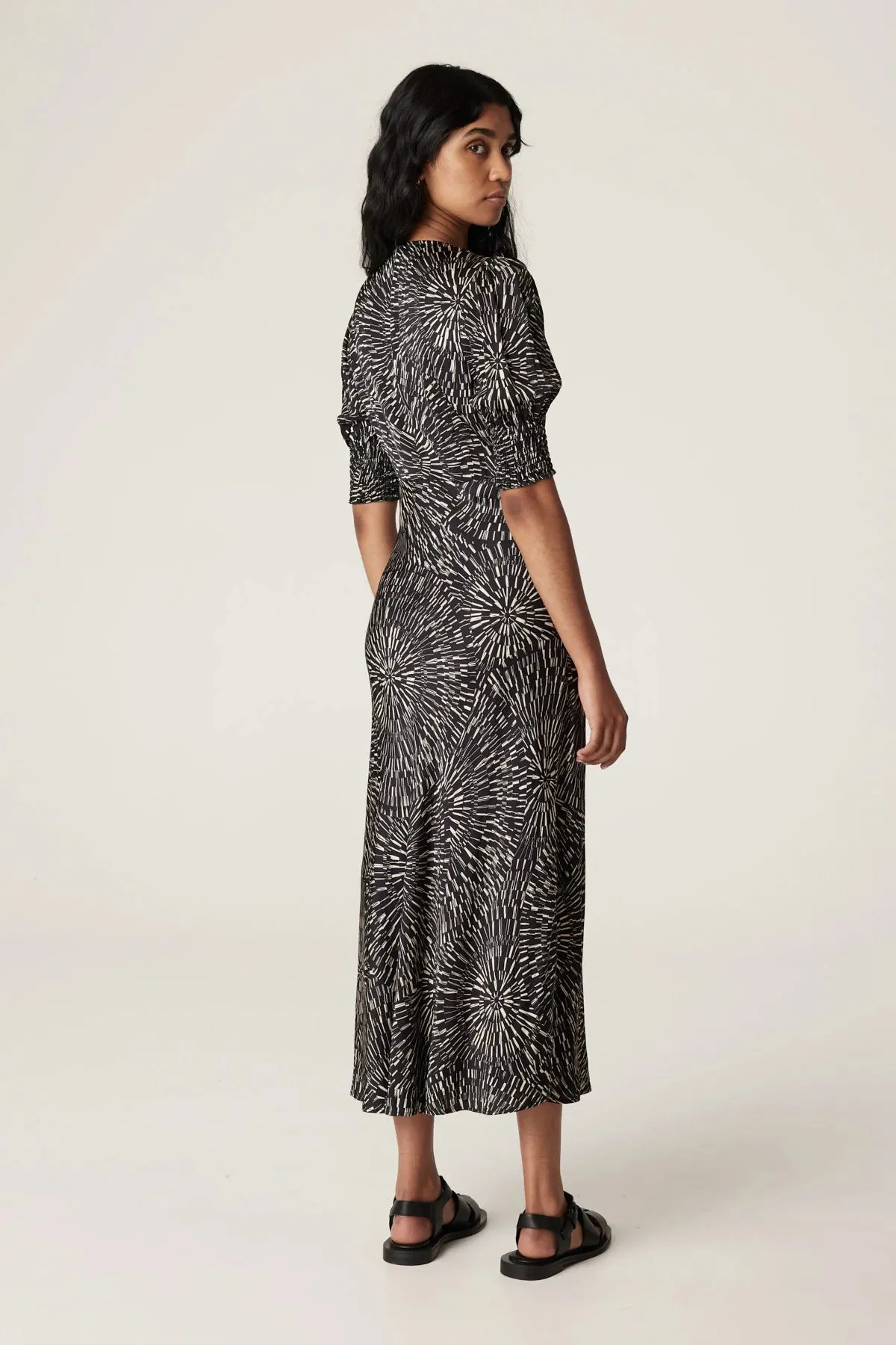 Cable Madie Midi Dress - Kaleidascope Print