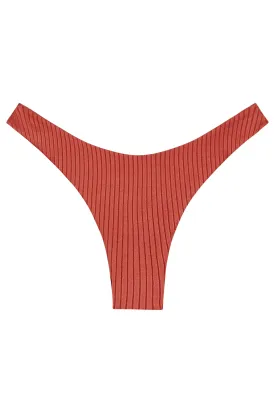 Capri Thong - Copper Wide Rib