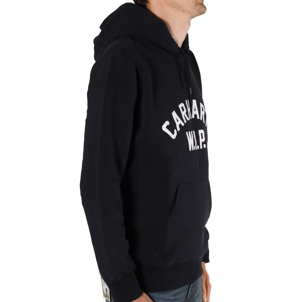 Carhartt WIP Hooded USS Script Sweat Navy