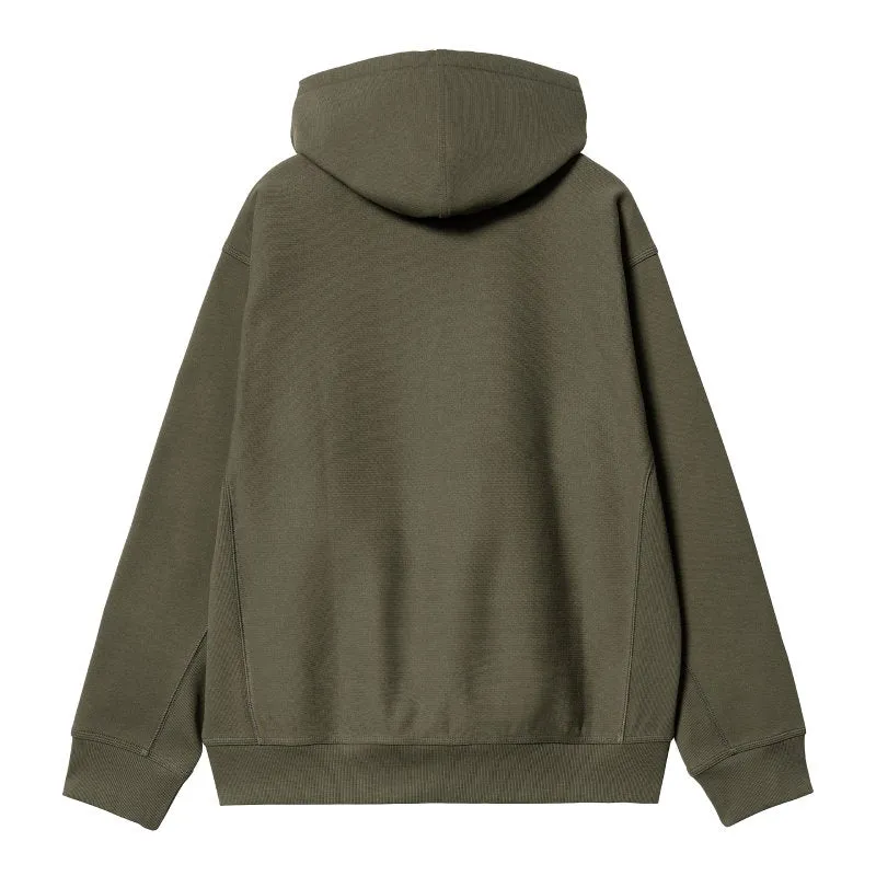 CARHARTT WIP SUDADERA HOODED AMERICAN SCRIPT SWEAT PLANT