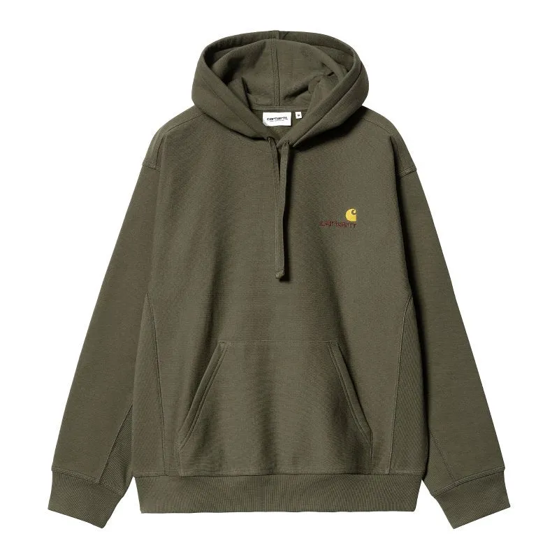 CARHARTT WIP SUDADERA HOODED AMERICAN SCRIPT SWEAT PLANT