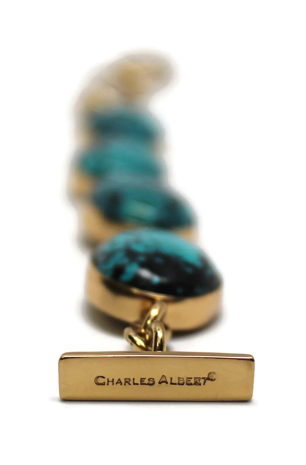 Charles Albert Alchemia - Turquoise Ovals Bracelet