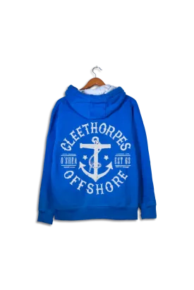 CLEETHORPES ROYAL ZIP HOODIE- OFFSHORE -