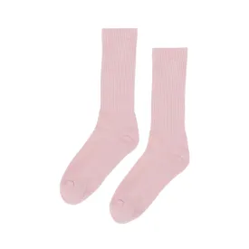 Colorful Standard Organic Active Sock faded pink