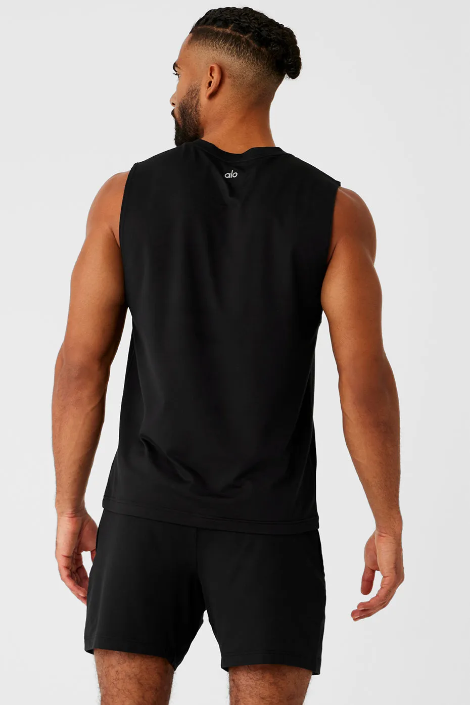 Conquer Muscle Tank - Black