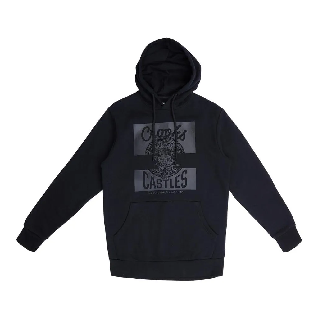 Crooks & Castles Mad Klepto Hooded Tracksuit Black Black