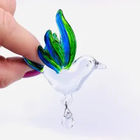 Dazzle Glass Dove, Blue 7