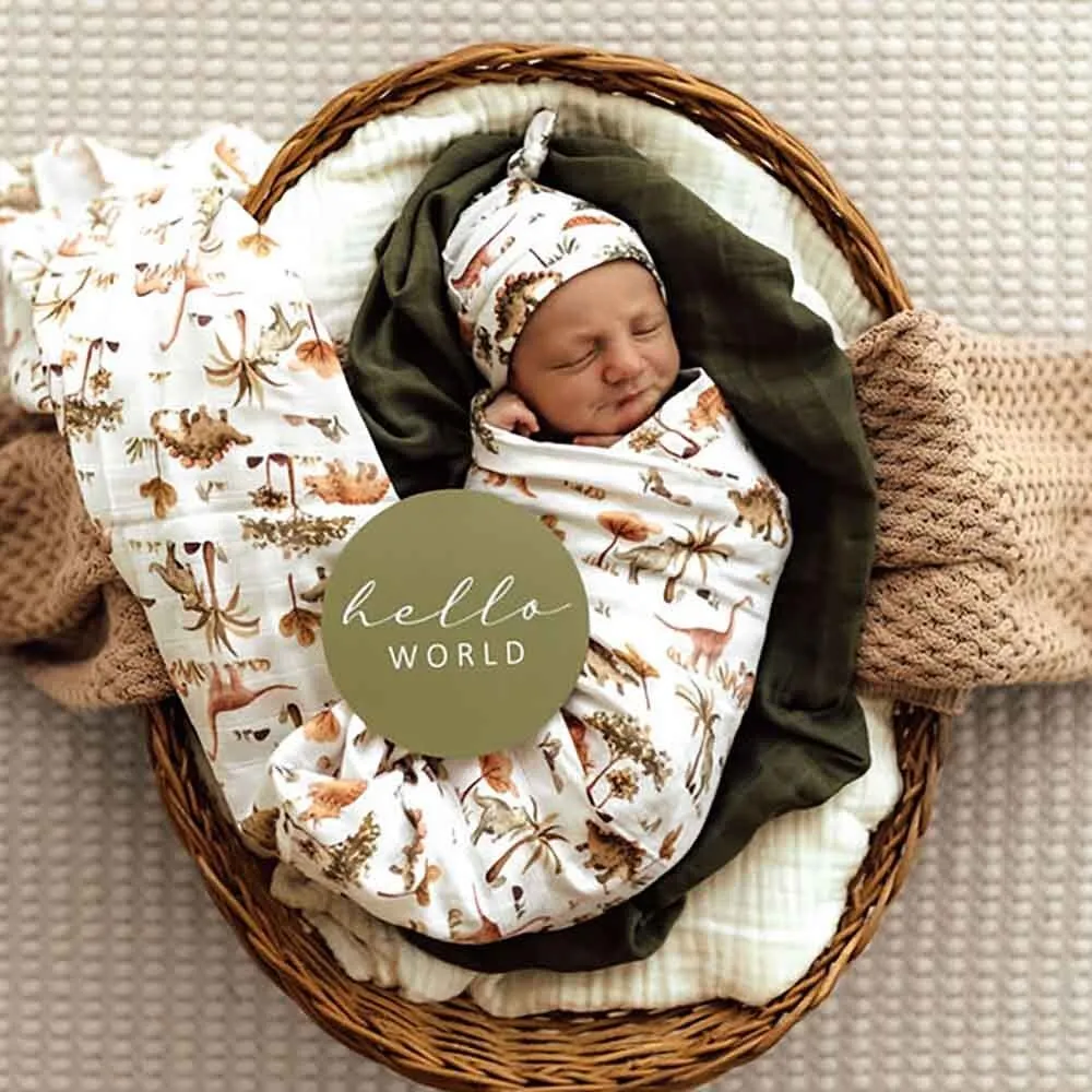 Dino | Organic Muslin Wrap