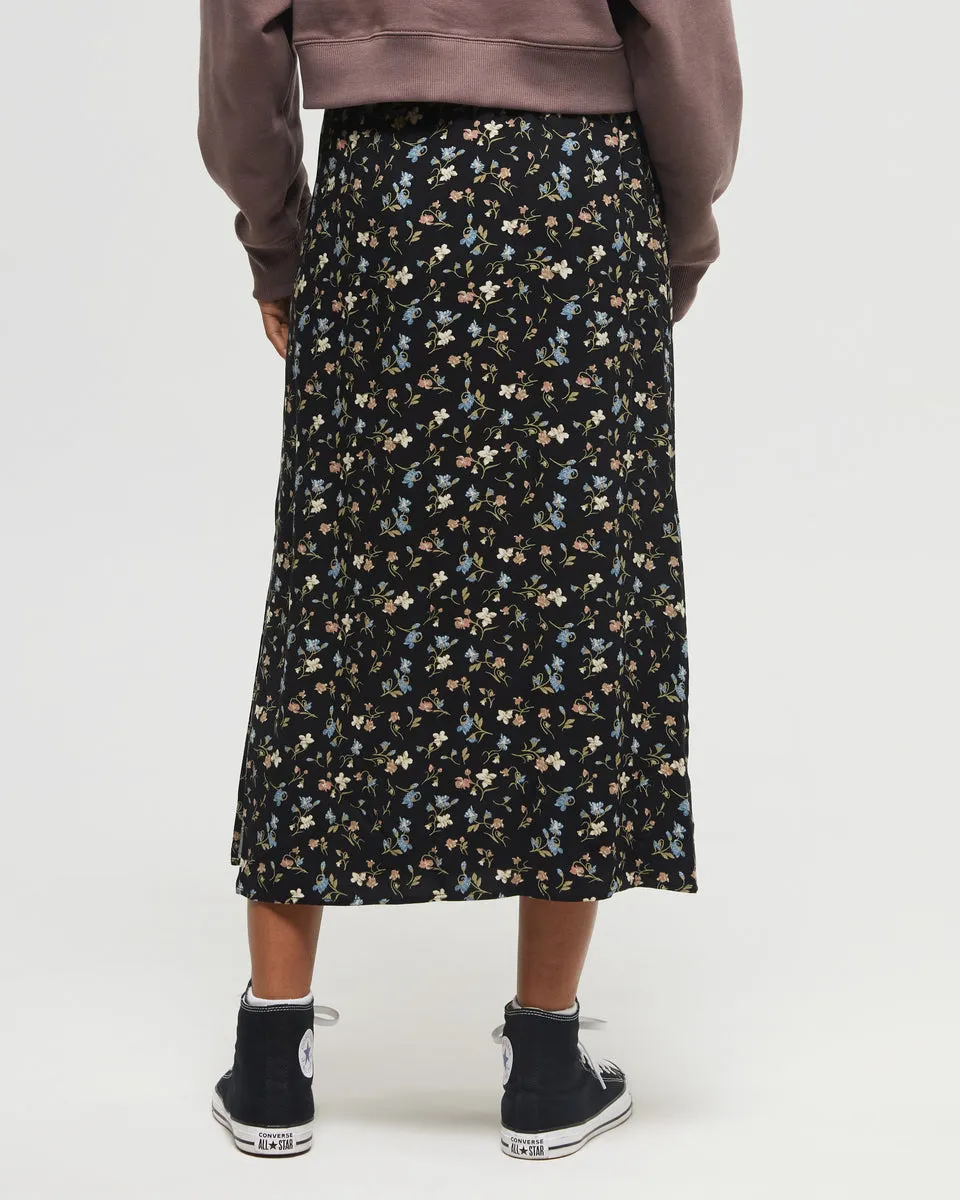 EcoWoven Crepe Skirt