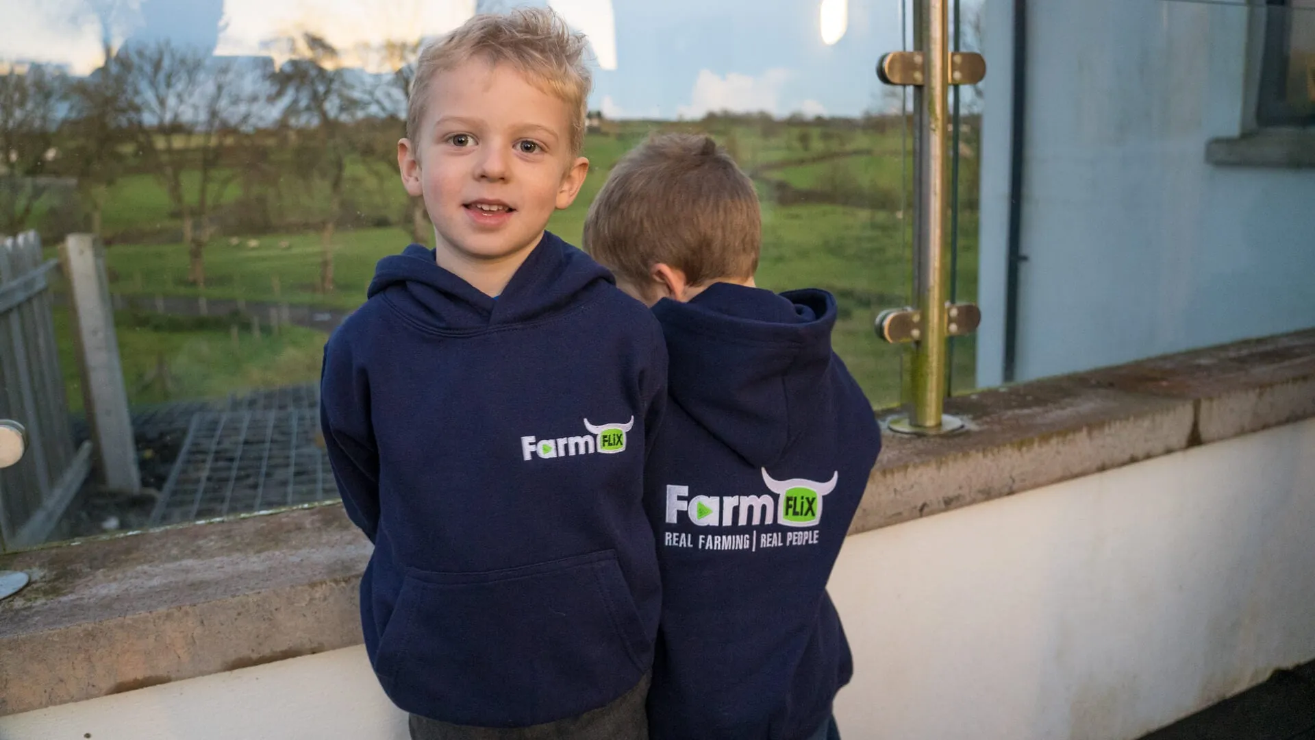 FarmFLiX Navy Hoody (KIDS)