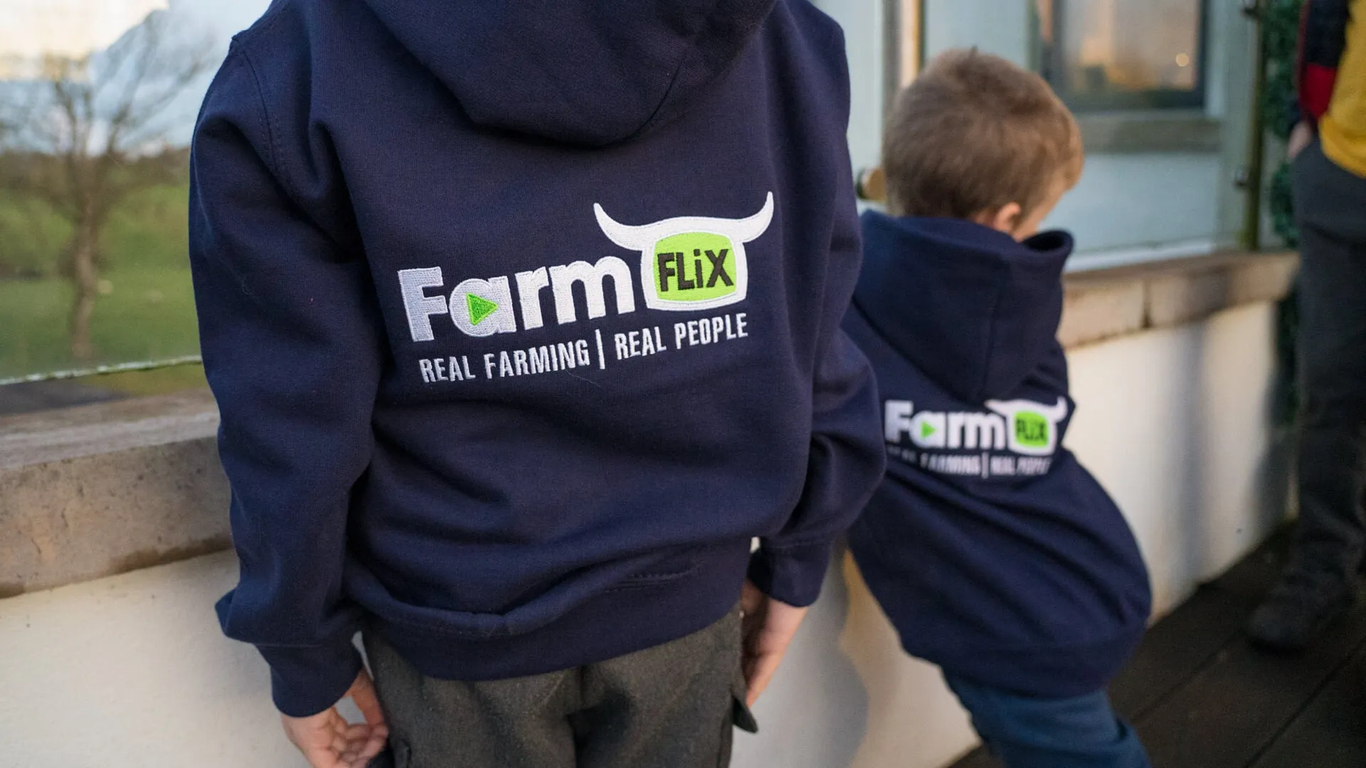 FarmFLiX Navy Hoody (KIDS)