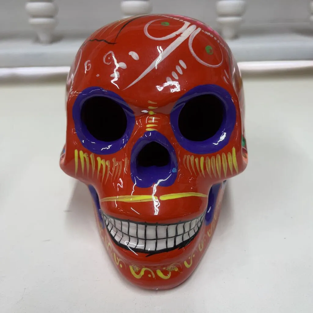 FESTIVAL & COLORFUL MEDIUM SKULL