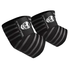 Gymreapers Elbow Wraps - Gray