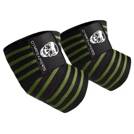 Gymreapers Elbow Wraps - Green