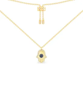 Hamsa Adjustable Necklace