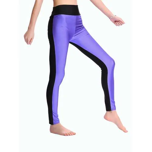 High Waist Female Quick Suck Sweat AB Face Double Bright Color Yoga Running Workout Sports Pants