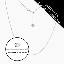 Italian Corda Rope Adjustable Chain