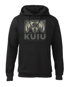 KUIU Distressed Box Logo Hoodie | Black