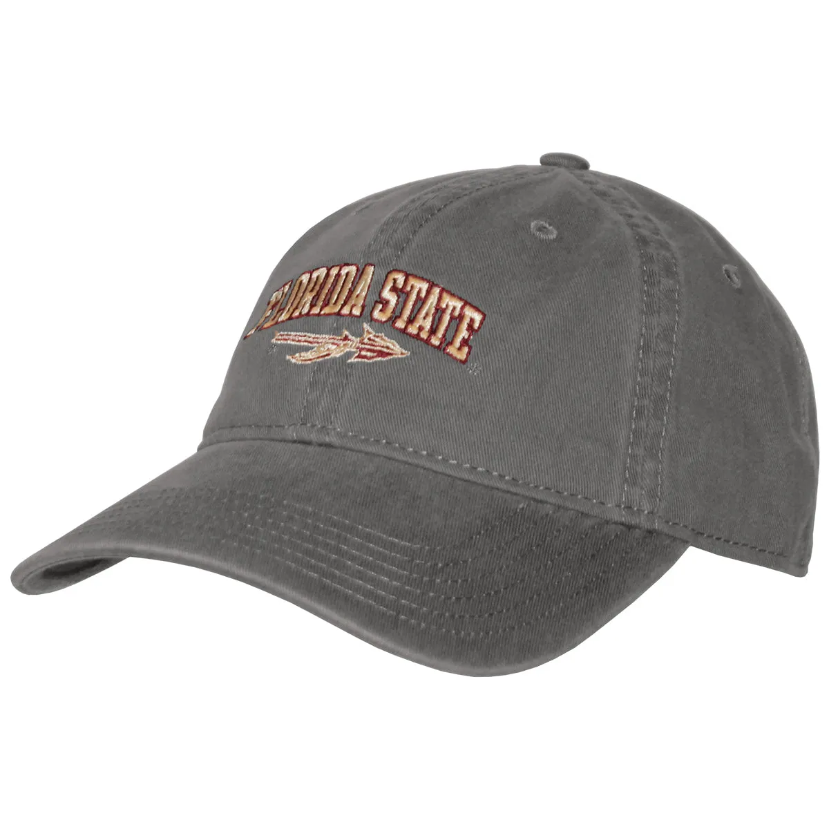 Legacy Florida State Spear Adjustable Twill Cap - Dark Grey