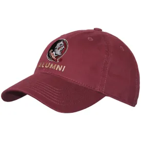 Legacy Seminole Logo/Alumni Adjustable Twill Cap - Garnet