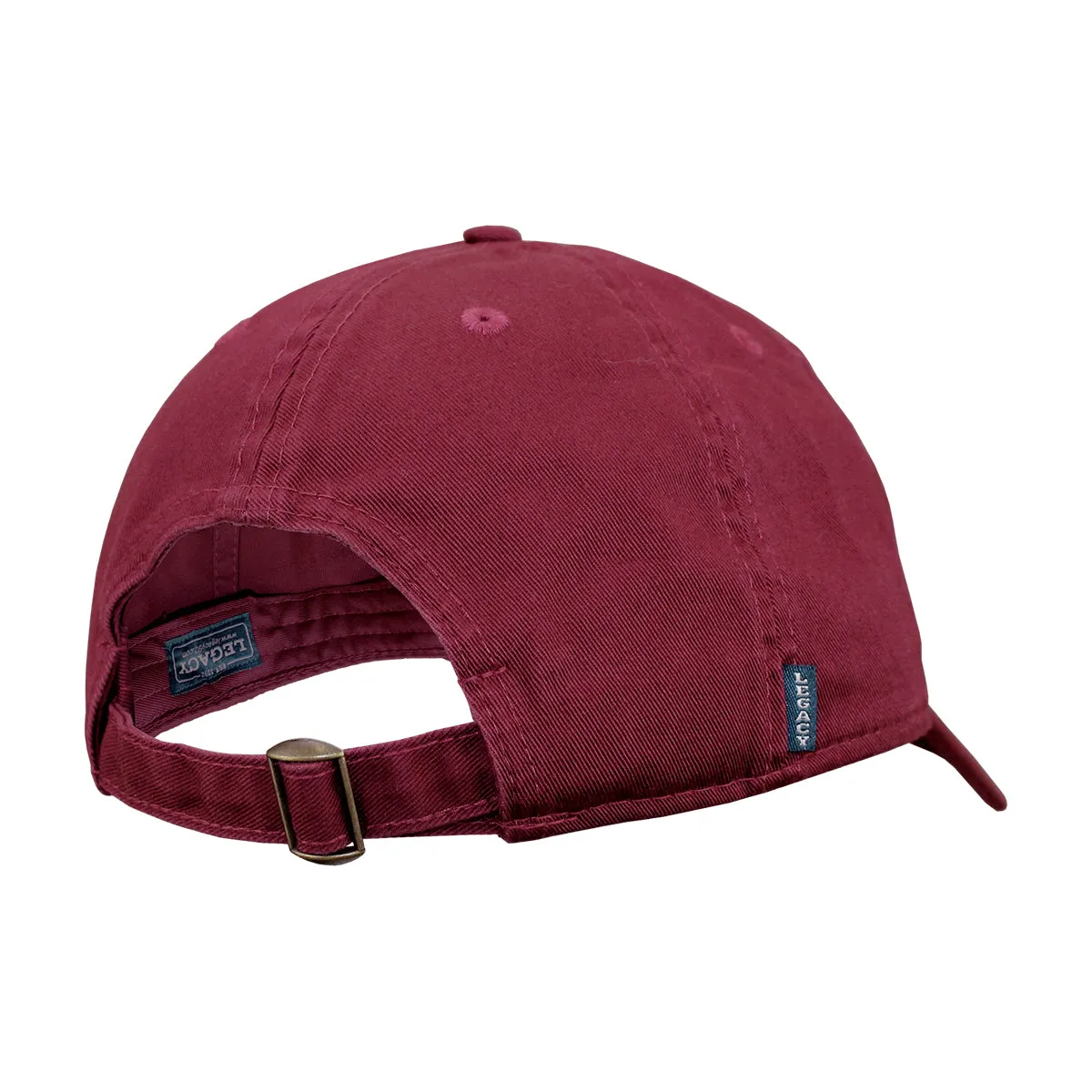 Legacy Seminole Logo/Mom Adjustable Twill Cap - Garnet