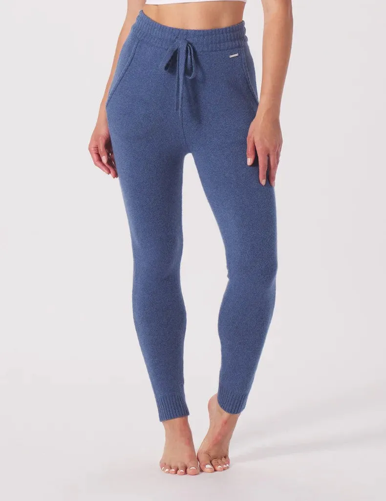 Merino Jogger - Washed Blue