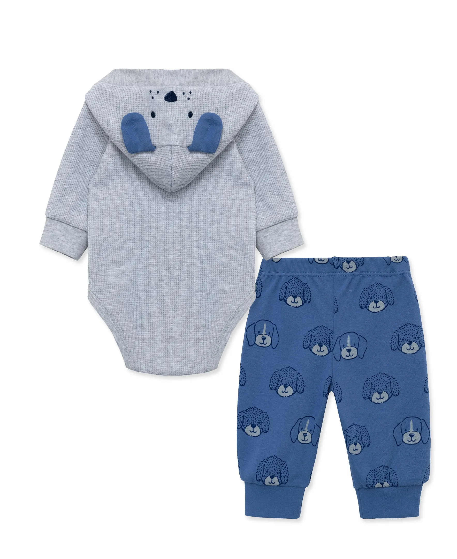 Puppy Bodysuit & Pant Set (3M-12M)