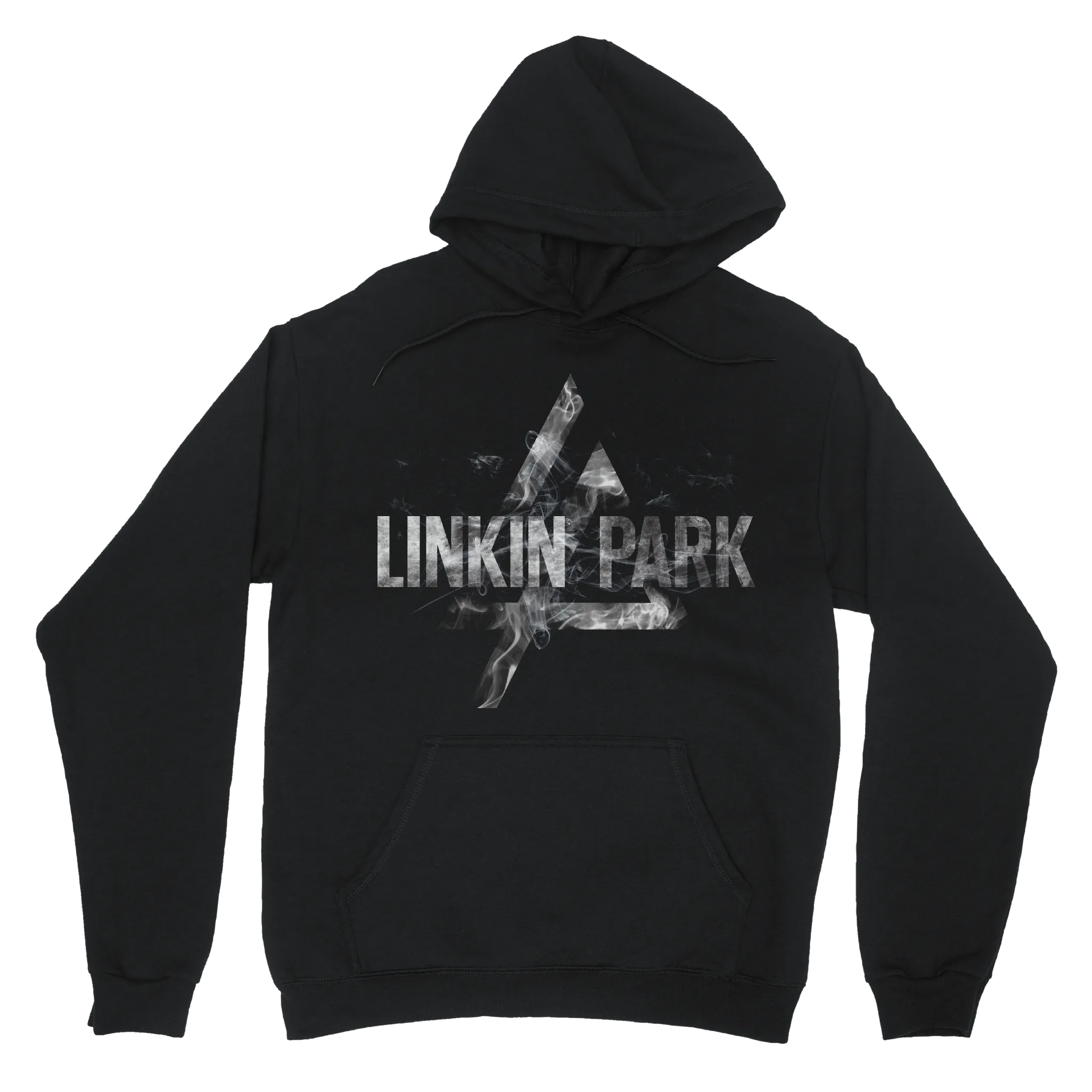 Smoke Logo Pullover Hoodie