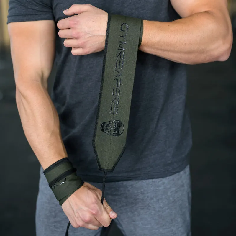 Strength Wrist Wraps - Adjustable Support - Ranger Green