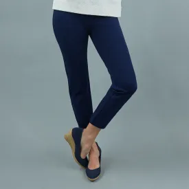 Swizzle Pant - Navy Blue Ponte