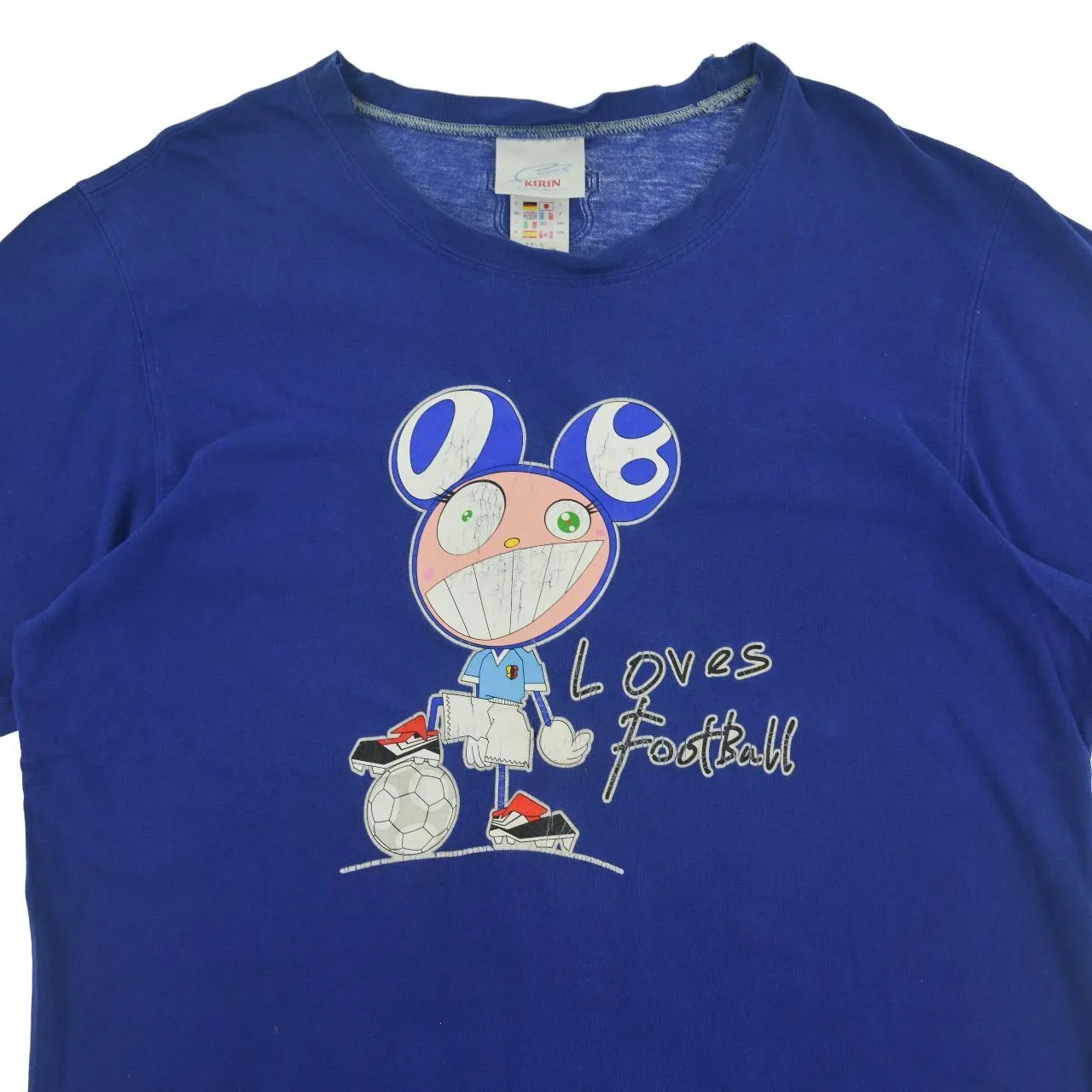 Vintage 1996 Takashi Murakami Adidas T Shirt Size M